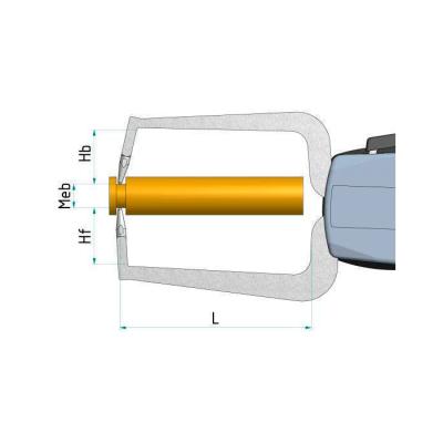 KROEPLIN D220S Udvendigt måleur 0-20 mm (Analog)